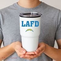 Lafd Style Blue Tumbler thumb 2