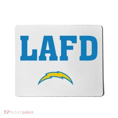 Lafd Style Blue Mousepad
