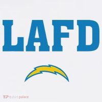 Lafd Style Blue Ornament thumb 1