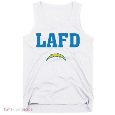 Lafd Style Blue Tank Top