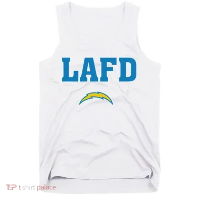 Lafd Style Blue Tank Top