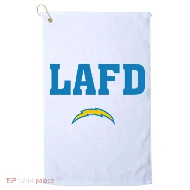 Lafd Style Blue Golf Towel