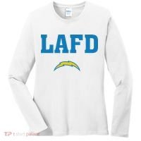 Lafd Style Blue Women's Long Sleeve Shirt thumb 0