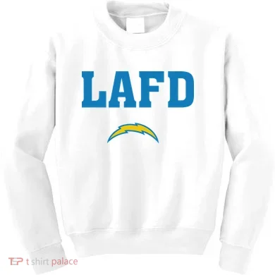 Lafd Style Blue Kids Sweatshirt