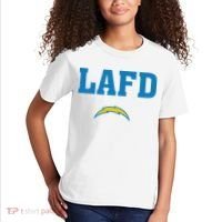 Lafd Style Blue Kids T-Shirt thumb 2