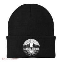 Lahaina Strong Banyan Tree Maui Wildfire Beanie thumb 0