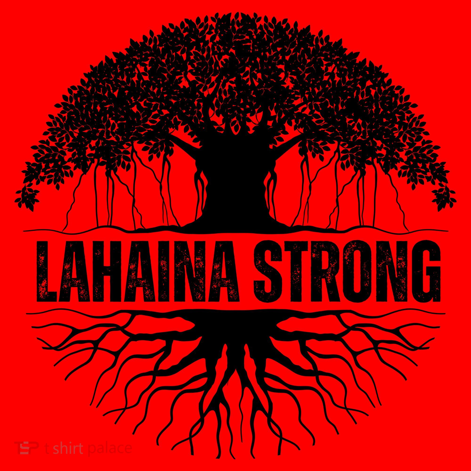 Lahaina Strong Banyan Tree Maui Wildfire Santa Hat