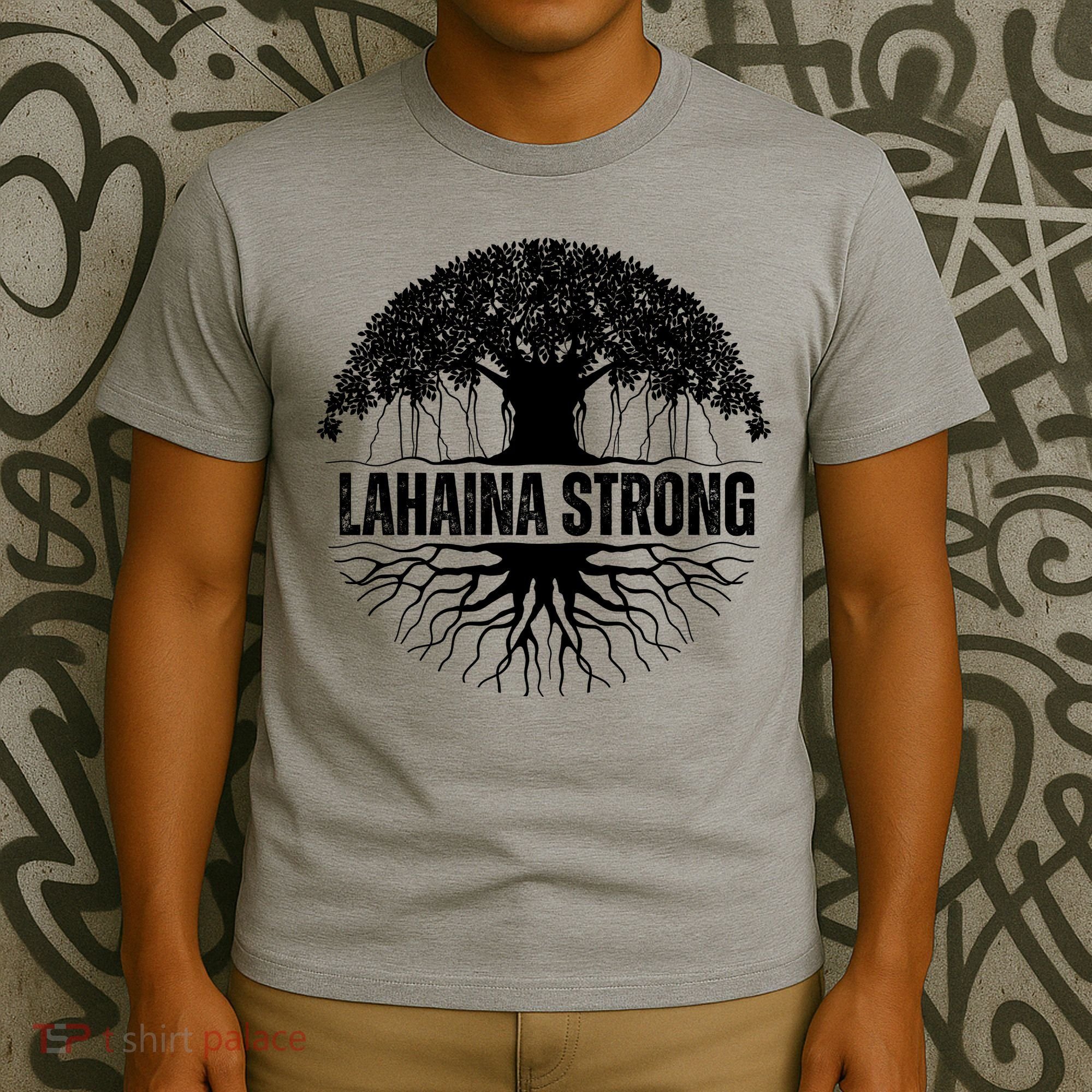Lahaina Strong Banyan Tree Maui Wildfire T-Shirt