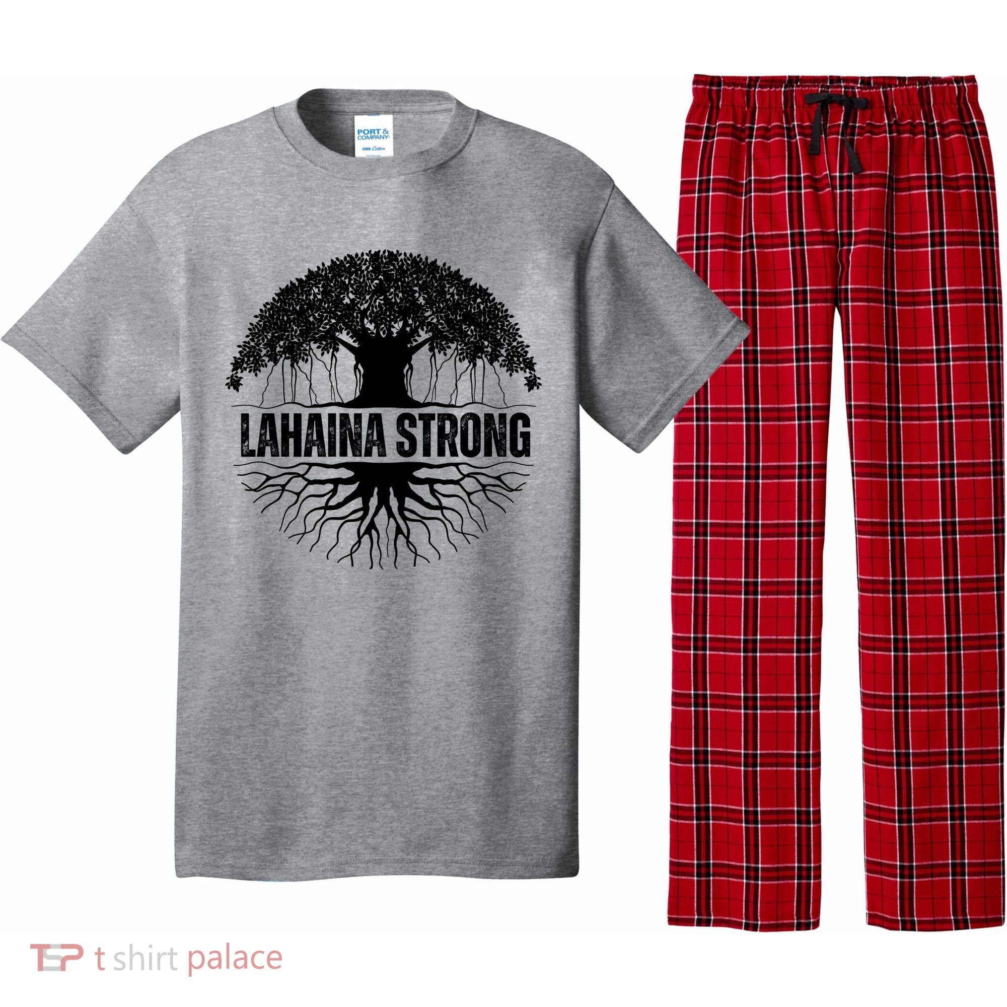 Lahaina Strong Banyan Tree Maui Wildfire Pajama Set