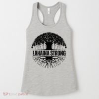 Lahaina Strong Banyan Tree Maui Wildfire Women's Tank Top thumb 0