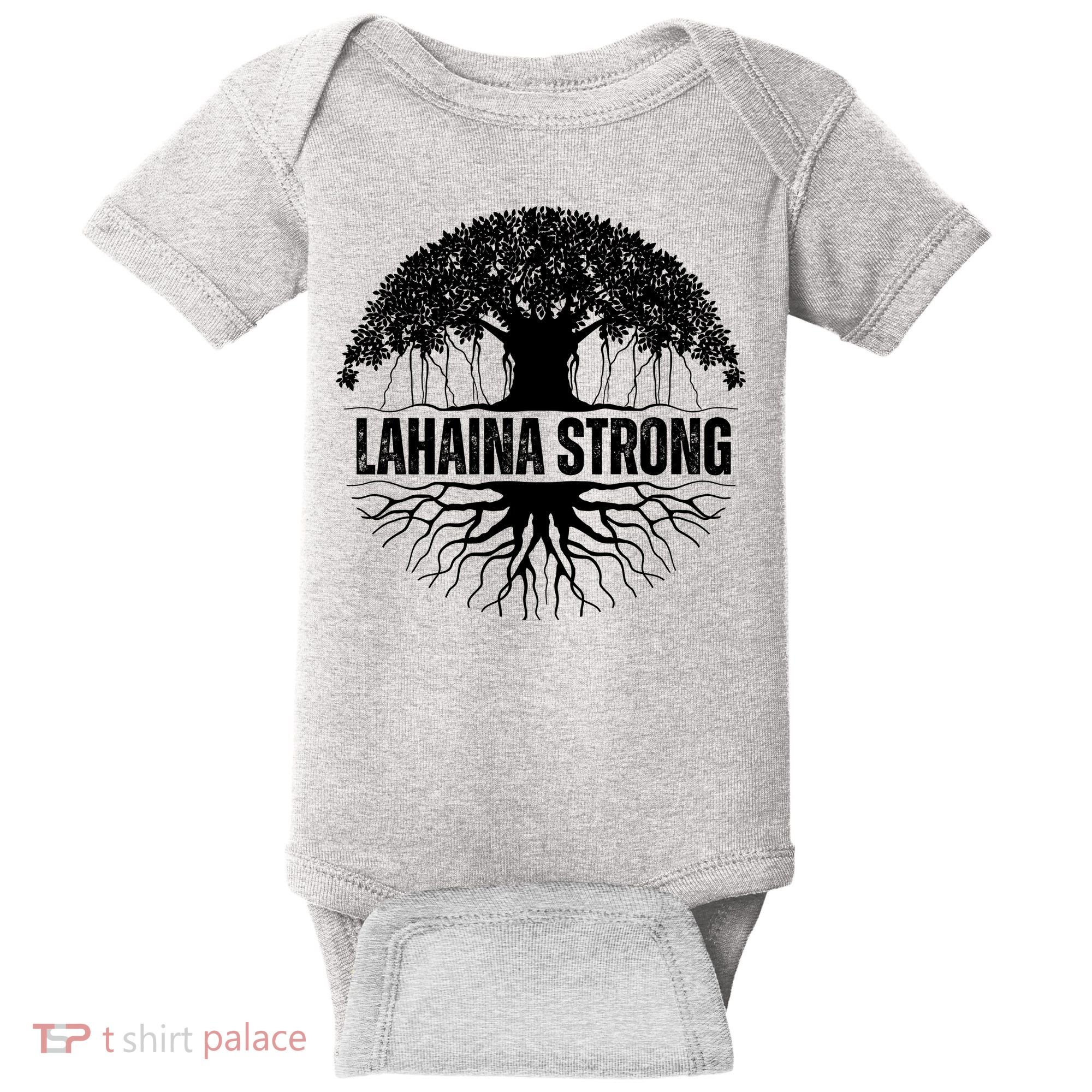 Lahaina Strong Banyan Tree Maui Wildfire Baby Bodysuit
