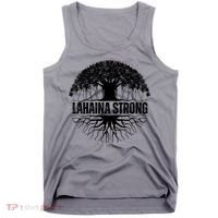 Lahaina Strong Banyan Tree Maui Wildfire Tank Top thumb 0