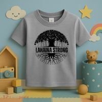 Lahaina Strong Banyan Tree Maui Wildfire Toddler T-Shirt thumb 3