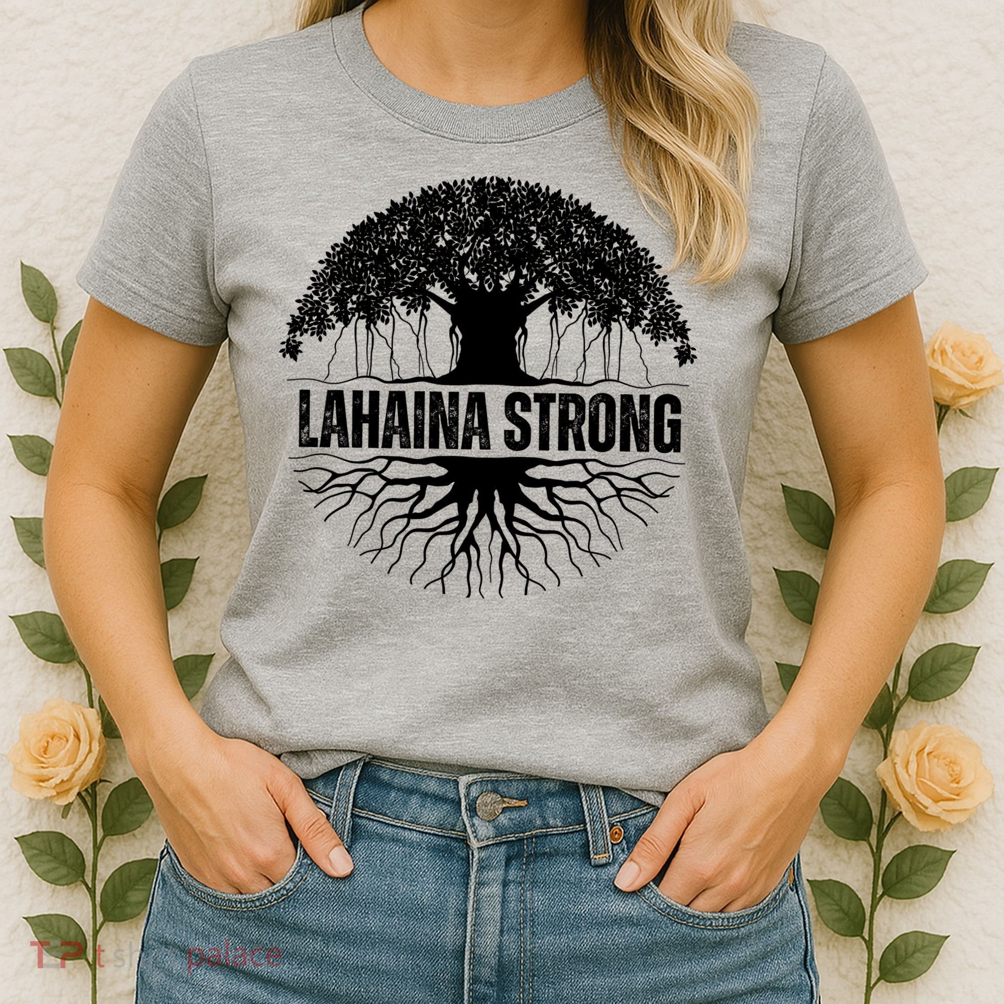 Lahaina Strong Banyan Tree Maui Wildfire Women's T-Shirt