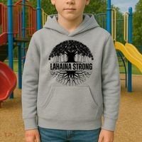 Lahaina Strong Banyan Tree Maui Wildfire Kids Hoodie thumb 2