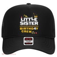 Little Sister Birthday Crew Construction Family Birthday Hat thumb 0