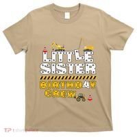 Little Sister Birthday Crew Construction Family Birthday T-Shirt thumb 0