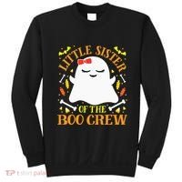 Little Sister Boo Crew Ghost Matching Family Halloween Sweatshirt thumb 0