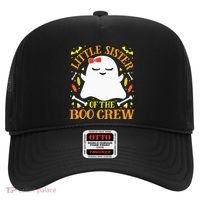 Little Sister Boo Crew Ghost Matching Family Halloween Hat thumb 0