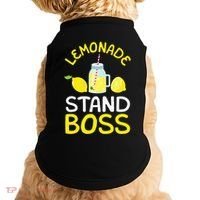Lemonade Stand Boss Lemon Juice Gift Doggie Tank thumb 0