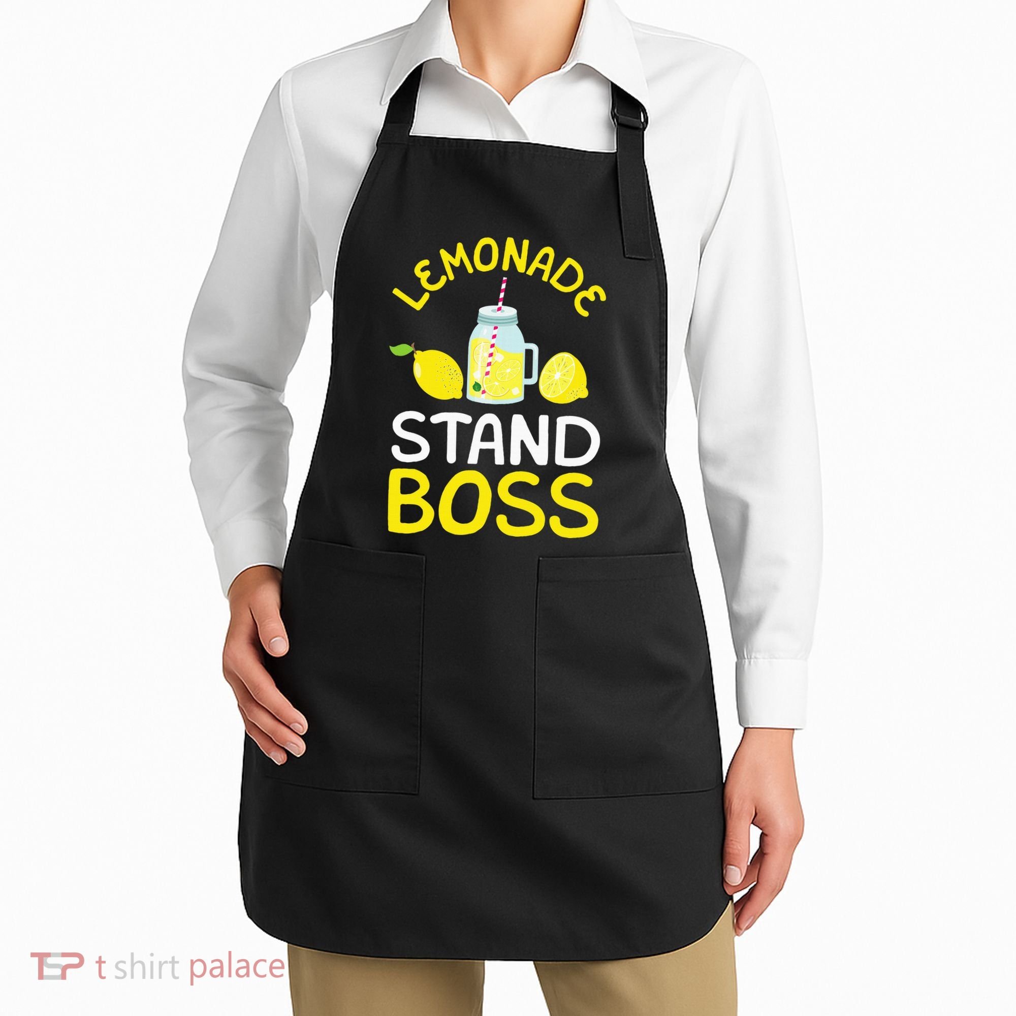 Lemonade Stand Boss Lemon Juice Gift Apron