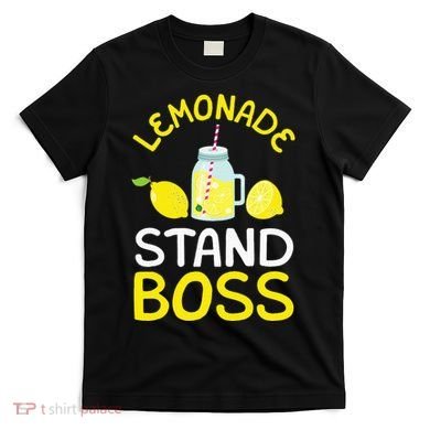 Lemonade Stand Boss Lemon Juice Gift T-Shirt