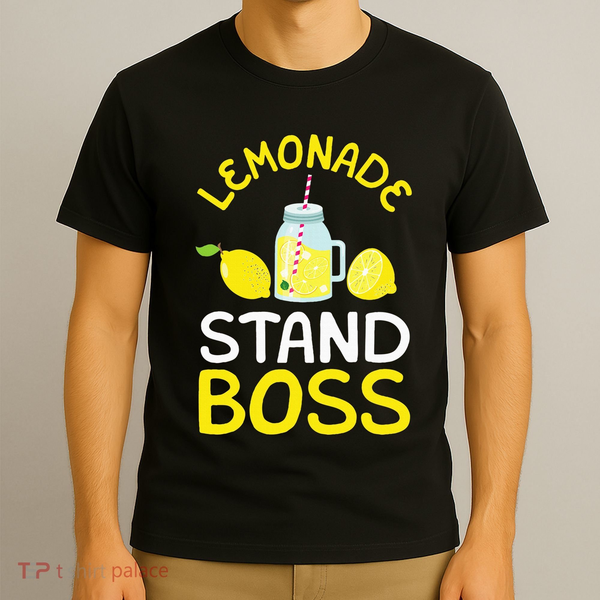 Lemonade Stand Boss Lemon Juice Gift T-Shirt