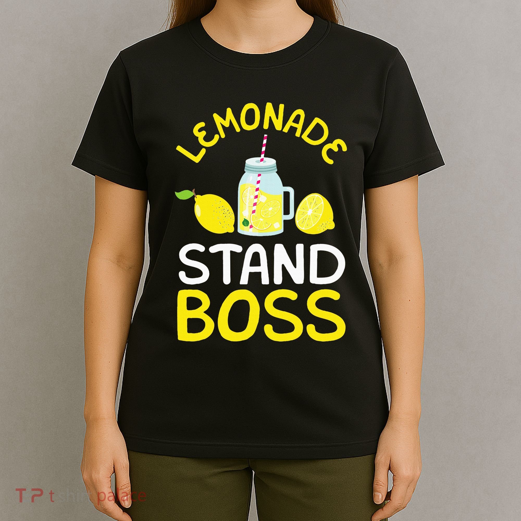 Lemonade Stand Boss Lemon Juice Gift T-Shirt