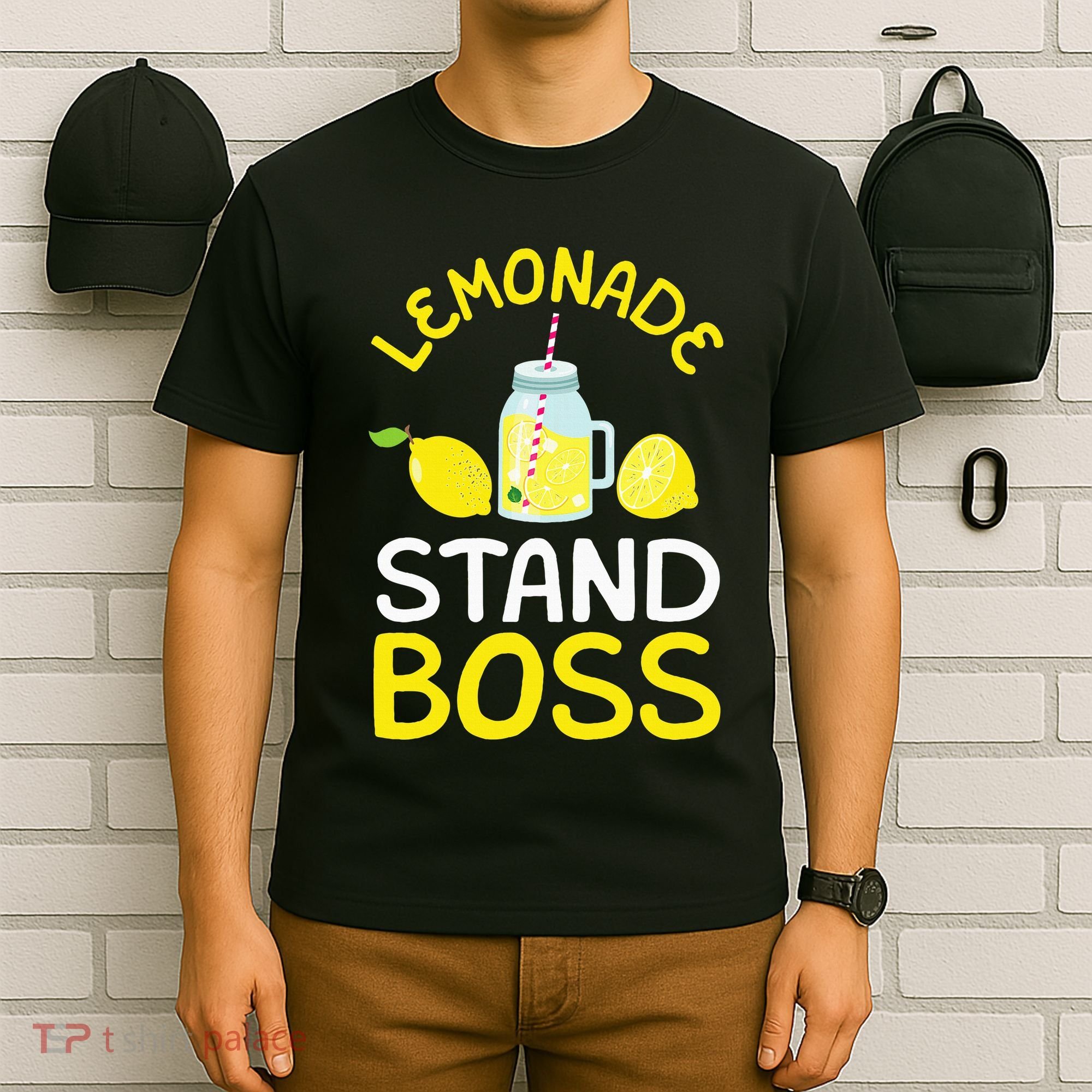 Lemonade Stand Boss Lemon Juice Gift T-Shirt