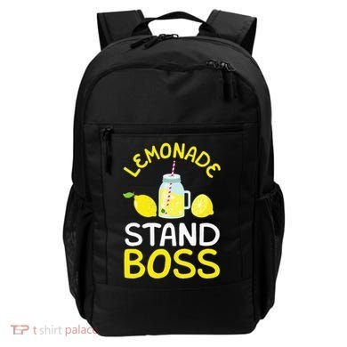 Lemonade Stand Boss Lemon Juice Gift Backpack
