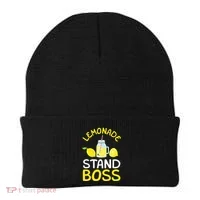Lemonade Stand Boss Lemon Juice Gift Beanie thumb 0