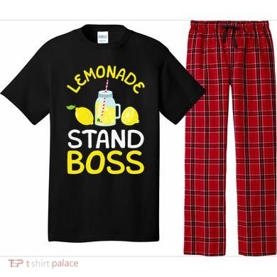 Lemonade Stand Boss Lemon Juice Gift Pajama Set