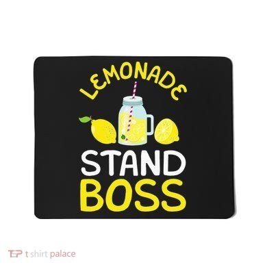 Lemonade Stand Boss Lemon Juice Gift Mousepad