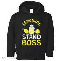 Lemonade Stand Boss Lemon Juice Gift Toddler Hoodie thumb 0