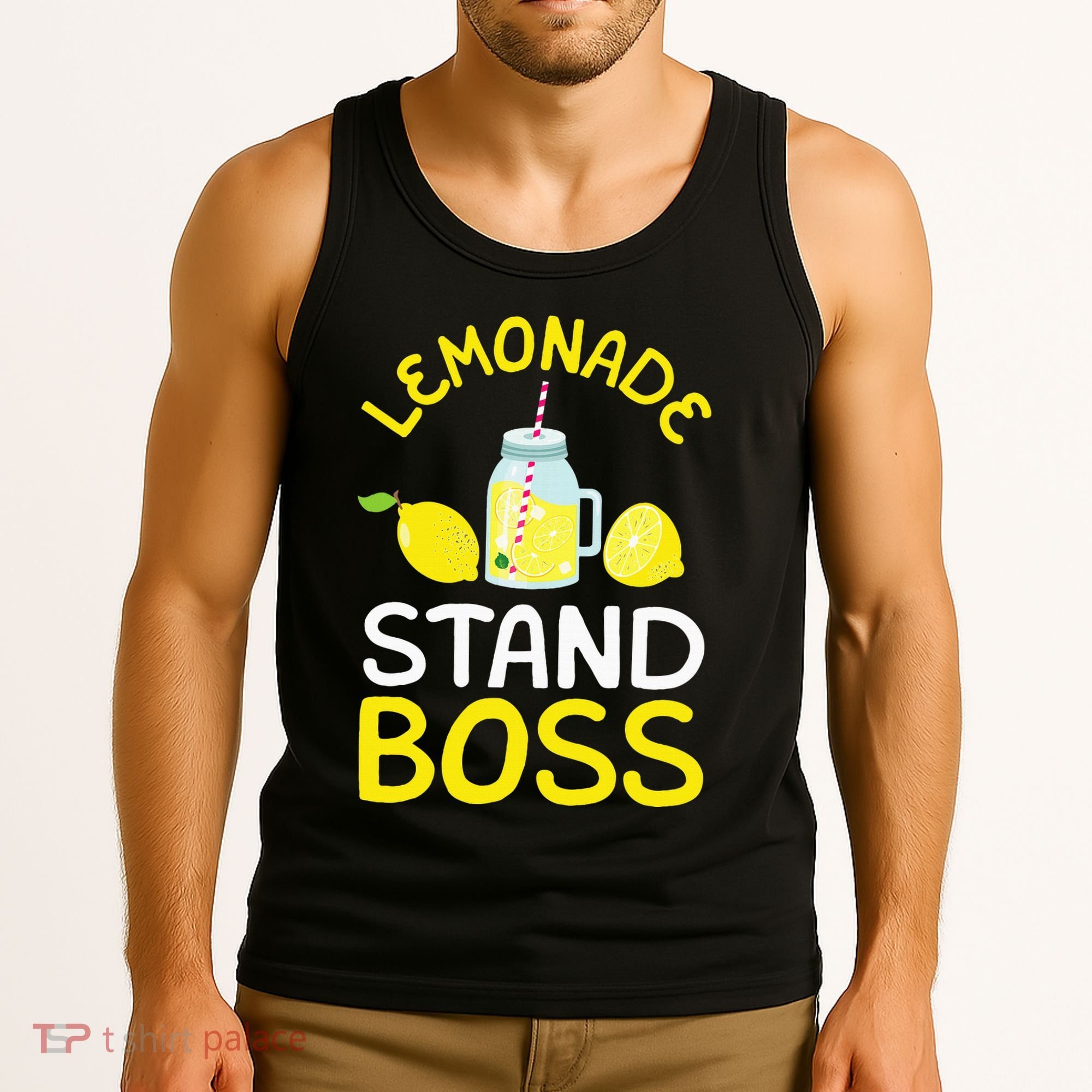 Lemonade Stand Boss Lemon Juice Gift Tank Top