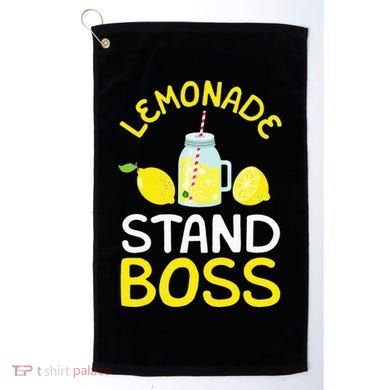 Lemonade Stand Boss Lemon Juice Gift Golf Towel