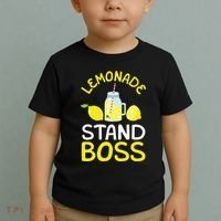 Lemonade Stand Boss Lemon Juice Gift Toddler T-Shirt thumb 2
