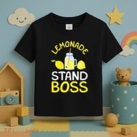 Lemonade Stand Boss Lemon Juice Gift Toddler T-Shirt thumb 3