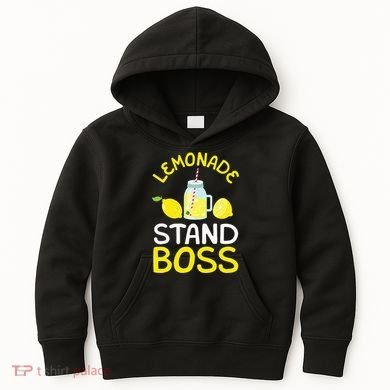 Lemonade Stand Boss Lemon Juice Gift Kids Hoodie