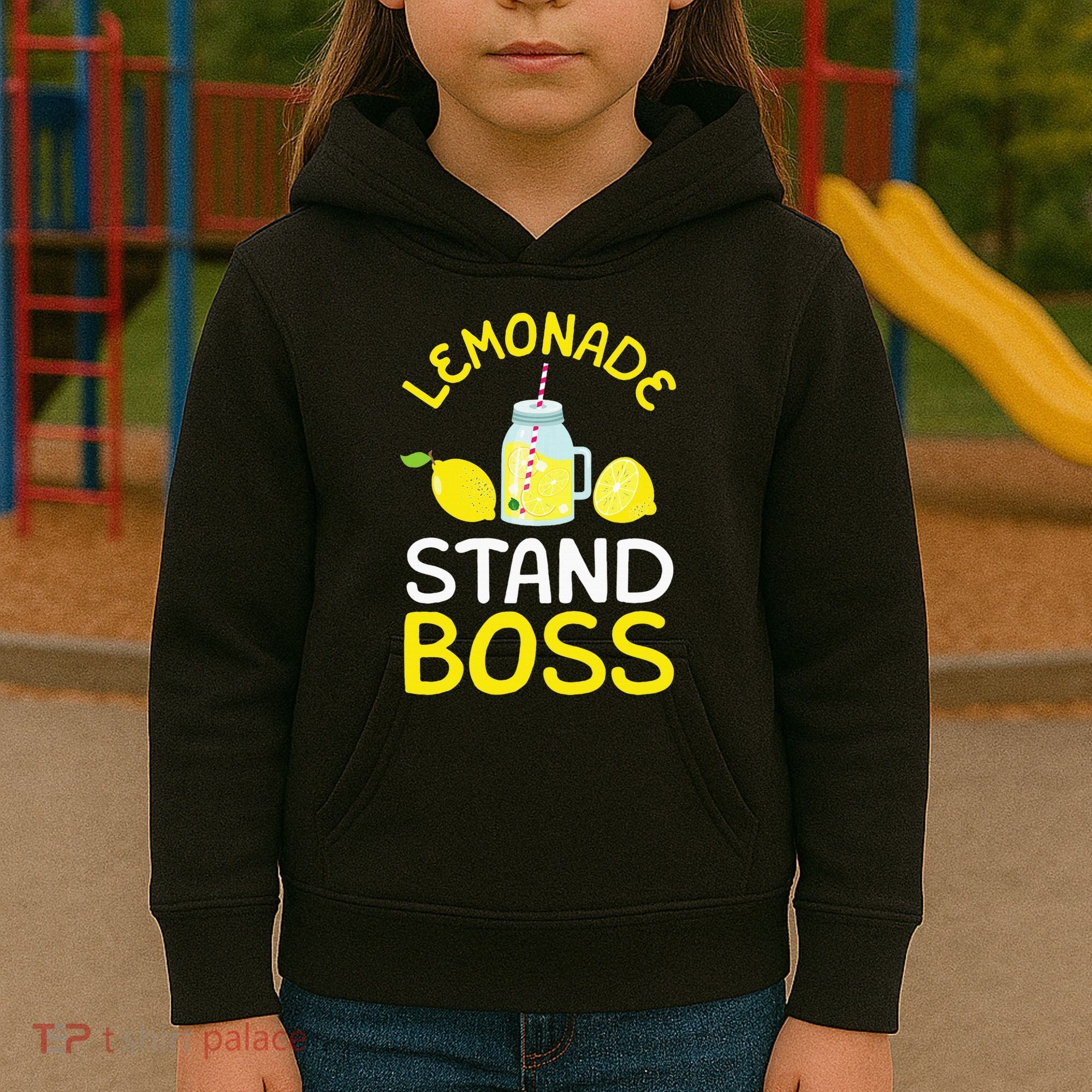 Lemonade Stand Boss Lemon Juice Gift Kids Hoodie