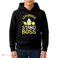 Lemonade Stand Boss Lemon Juice Gift Kids Hoodie thumb 4