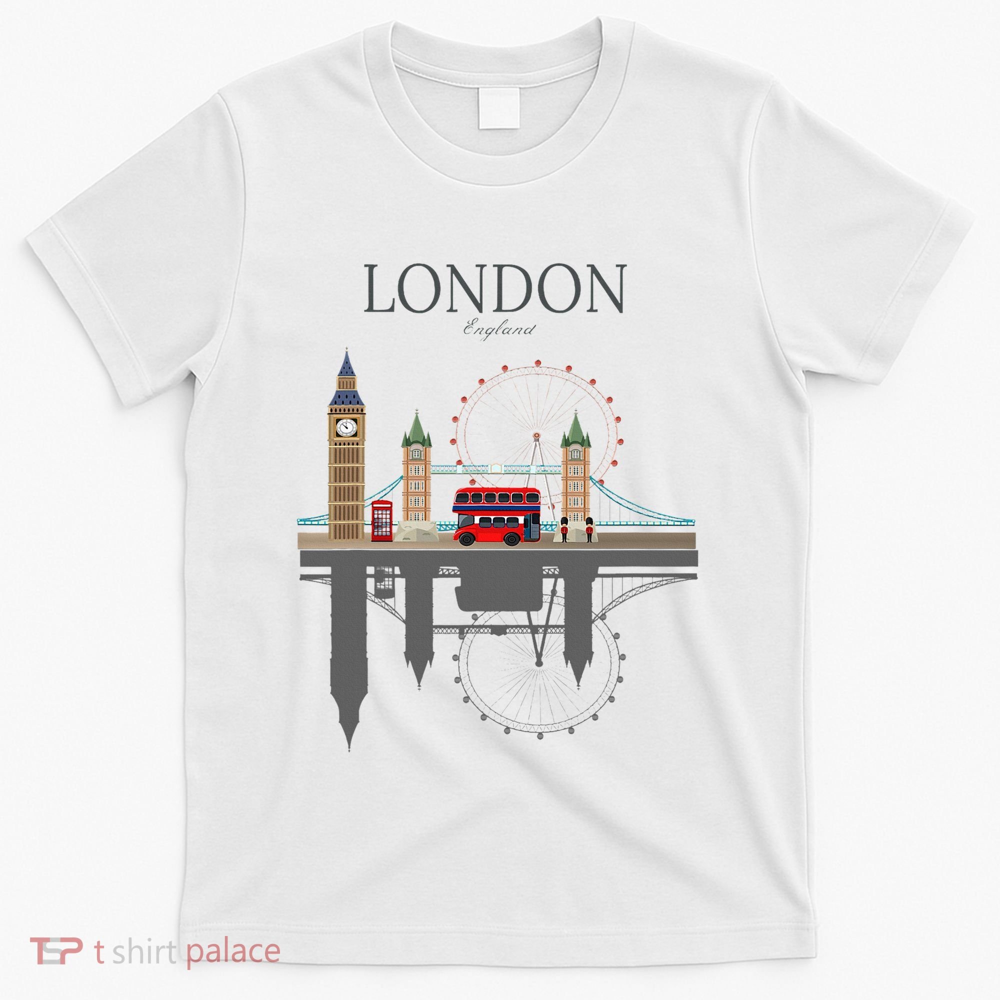 London Souvenir City Vintage British Uk T-Shirt