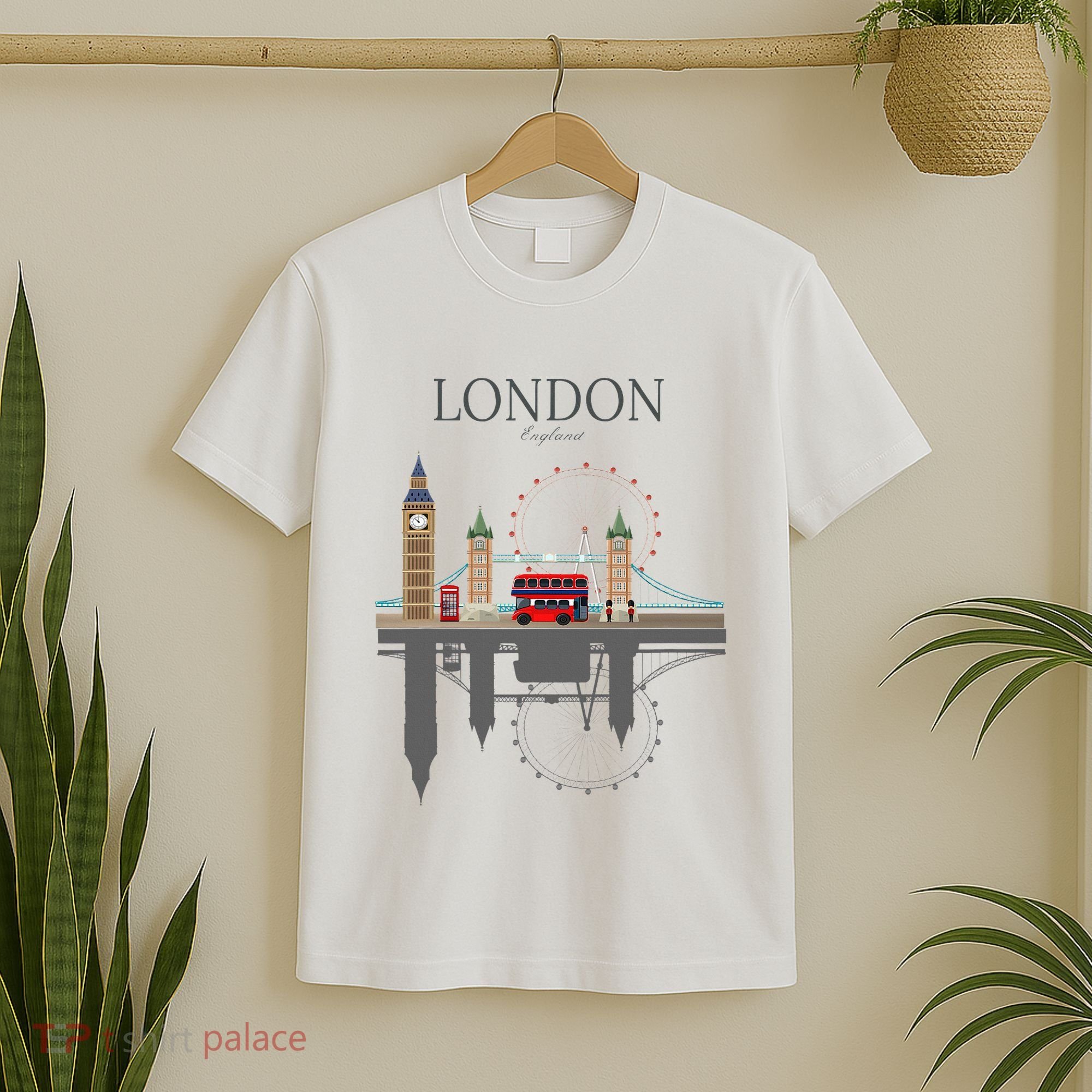 London Souvenir City Vintage British Uk T-Shirt
