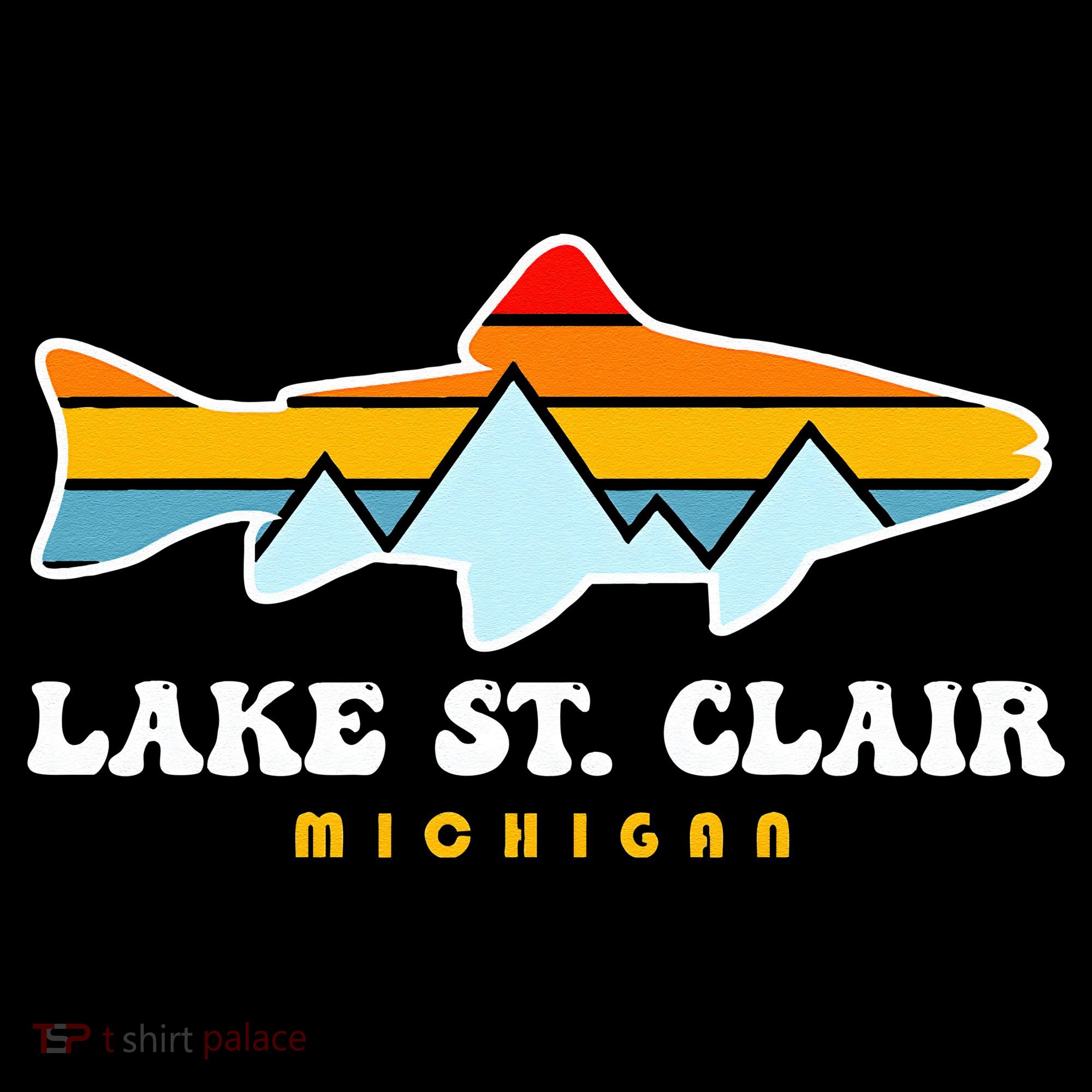 Lake St. Clair Fishing Michigan Fish Coffee Mug