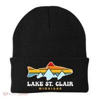 Lake St. Clair Fishing Michigan Fish Beanie thumb 0