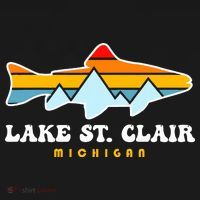 Lake St. Clair Fishing Michigan Fish Polo thumb 3
