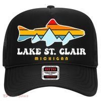 Lake St. Clair Fishing Michigan Fish Hat thumb 0