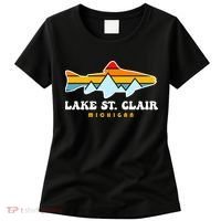 Lake St. Clair Fishing Michigan Fish Women's T-Shirt thumb 0