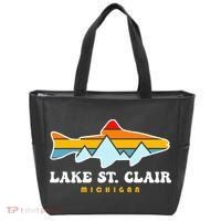 Lake St. Clair Fishing Michigan Fish Tote Bag thumb 0