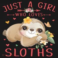 Loves Sloths Cute Sloth Lover Backpack thumb 2